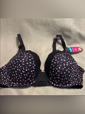 Maidenform Plus Full Coverage Lace Trim Bra
